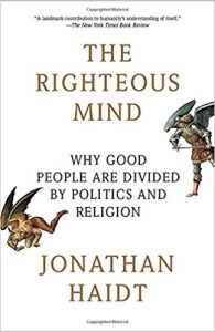 The RIghteous Mind by Jonathan Haidt: Brand storytelling and business story strategies