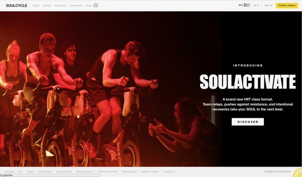 Soul Cycle brand storytelling, purpose-driven brand stories, business storytelling