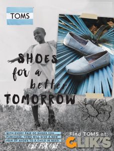 Toms Shoes brand storytelling